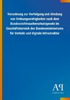 Verordnung zur Verfolgung und Ahndung von Ordnungswidrigkeiten nach dem Bundesnichtraucherschutzgesetz im Geschäftsbereich des Bundesministeriums für Verkehr und digitale Infrastruktur