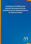 Anordnung zur Durchführung des Bundesdisziplinargesetzes für den  Geschäftsbereich des Bundesministeriums für Arbeit und Soziales