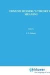 Edmund Husserl's Theory of Meaning