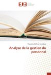 Analyse de la gestion du personnel