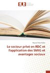 Le secteur privé en RDC et l'application des SMIG et avantages sociaux