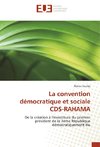 La convention démocratique et sociale CDS-RAHAMA