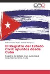 El Registro del Estado Civil: apuntes desde Cuba