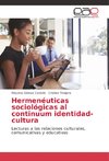 Hermenéuticas sociológicas al continuum identidad-cultura