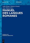 Manuel des langues romanes