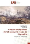 Effet du changement climatique sur la région de Kroumirie