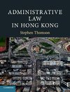 Administrative Law in Hong Kong