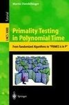 Primality Testing in Polynomial Time