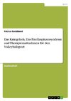 Das Kniegelenk. Das Patellaspitzensyndrom und Therapiemaßnahmen für den Volleyballsport