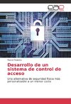 Desarrollo de un sistema de control de acceso