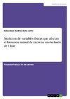 Medicion de variables fisicas que afectan el bienestar animal de vacas en una lecheria de Chile