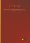 Penelope´s English Experiences