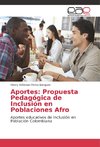 Aportes: Propuesta Pedagógica de Inclusión en Poblaciones Afro