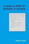 A Guide to SPSS for Analysis of Variance