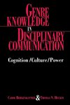 Berkenkotter, C: Genre Knowledge in Disciplinary Communicati