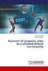 Payment of property rates in a selected district municipality