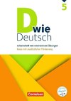 D wie Deutsch - Zu allen Ausgaben 5. Schuljahr - Arbeitsheft mit interaktiven Übungen auf scook.de