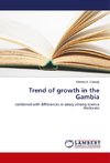 Trend of growth in the Gambia