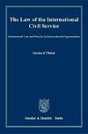 The Law of the International Civil Service