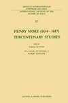 Henry More (1614-1687) Tercentenary Studies