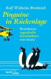 Pinguine in Rückenlage