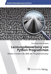 Leistungsbewertung von Python Programmen