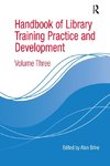 Handbook of Library Training Practice and Development