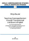 Teaching Cosmopolitanism through Transnational Literature in English