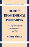 Fichte's Transcendental Philosophy