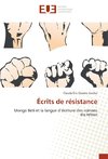 Écrits de résistance