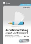 Aufsatzbeurteilung einfach und transparent 8-10