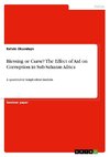 Blessing or Curse? The Effect of Aid on Corruption in Sub-Saharan Africa