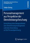 Personalmanagement aus Perspektive der Dienstleistungsforschung