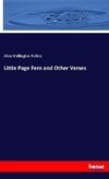 Little Page Fern and Other Verses