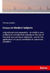 Essays on Medical Subjects