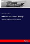 Old Testament Canon and Philology