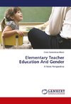 Elementary Teacher Education And Gender