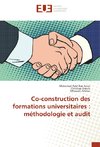 Co-construction des formations universitaires : méthodologie et audit