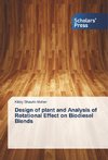 Design of plant and Analysis of Rotational Effect on Biodiesel Blends