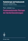 Psychoanalytische Therapie der Borderlinestörungen