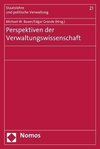 Perspektiven der Verwaltungswissenschaft