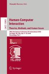 Human-Computer Interaction. Theories, Methods, and Human Issues