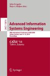 Advanced Information Systems Engineering