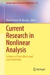 Current Research in Nonlinear Analysis