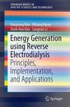 Energy Generation using Reverse Electrodialysis