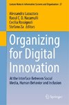 Organizing for Digital Innovation