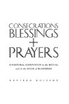 Consecrations, Blessings and Prayers