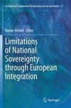 Limitations of National Sovereignty through European Integration