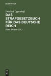 Das Strafgesetzbuch für das Deutsche Reich