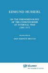 On the Phenomenology of the Consciousness of Internal Time (1893-1917)